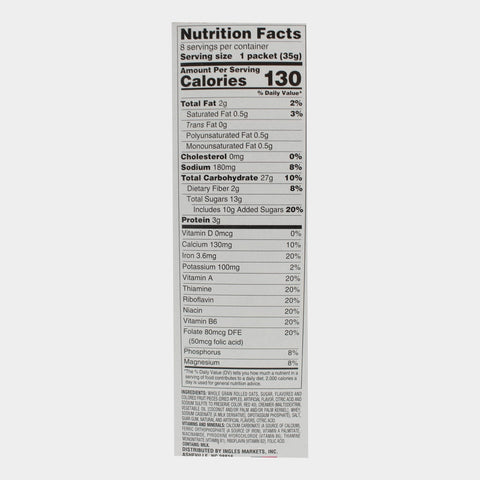 2 Boxes Laura Lynn Instant Oatmeal Strawberry Cream, 9.8 oz