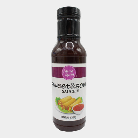 4 Bottles Laura Lynn Sweet & Sour Sauce, 14.5 oz