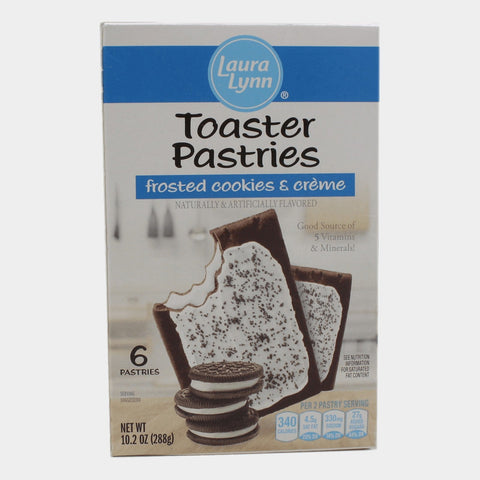 Laura Lynn Cookies & Cream Toaster Pastries, 10.2 oz