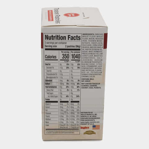 2 Boxes Laura Lynn Unfrosted Strawberry Pastries, 10.2 oz