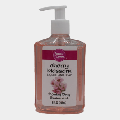 Laura Lynn Liquid Soap Cherry Blossom, 8 oz
