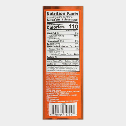 Clover Valley Orange Filled Cookies, 3.53 oz