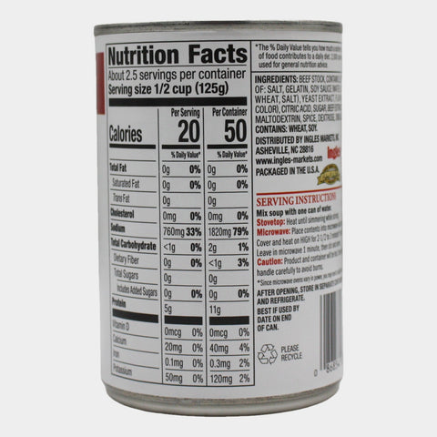 6 Cans Laura Lynn Beef Consomme, 10.5 oz