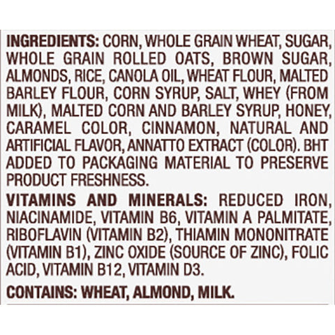 Post Honey Bunches of Oats with Crispy Almonds Cereal, 48 oz