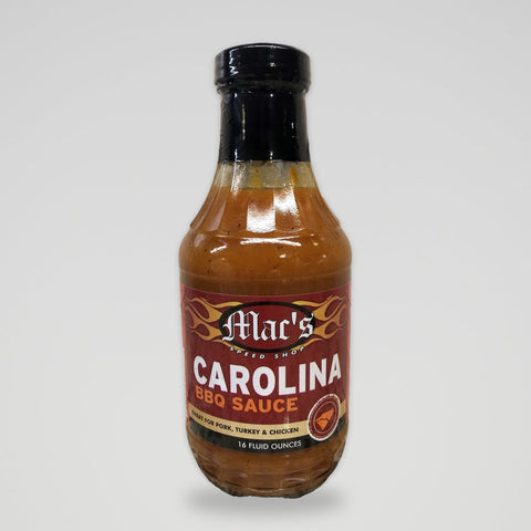 Mac's Speed Shop Carolina BBQ Sauce, 16 oz