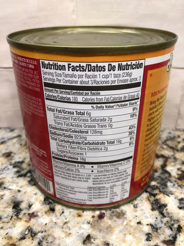4 Cans of Juanita's Menudo with Honeycomb Tripe, 25 oz