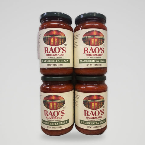 4 Jars of Rao's Homemade Margherita Pizza Sauce, 13 oz