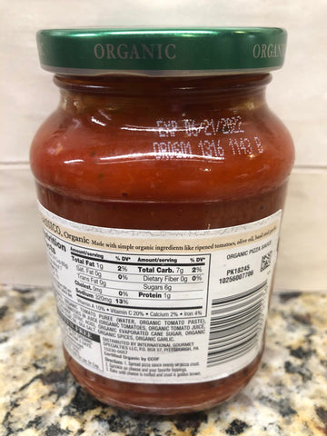 4 Jars of Classico Signature Recipes Organic Pizza Sauce, 14 oz