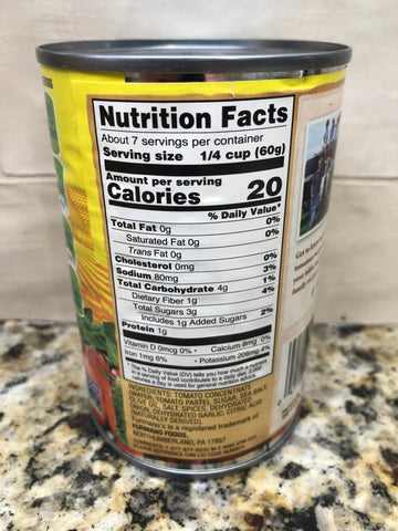 4 CANS Furmano's Homemade Style Pizza Sauce 15 oz Can Tomato Maker Crust