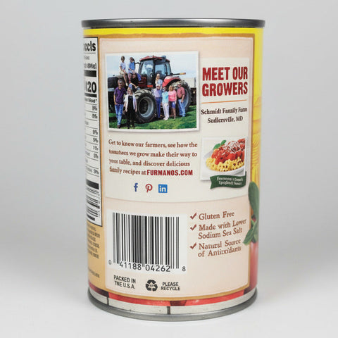 4 CANS Furmano's Homemade Style Pizza Sauce 15 oz Can Tomato Maker Crust