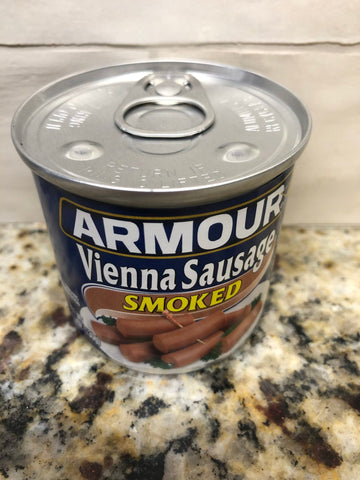 12 Cans of Armour Smoked Vienna Sausage Meat, 4.6 oz