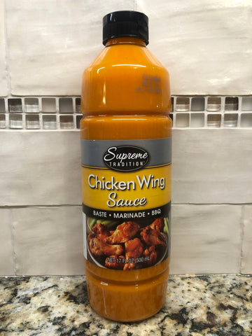4 BOTTLES Supreme Tradition Chicken Wing Sauce Buffalo Dip 17 Oz Texas Pete