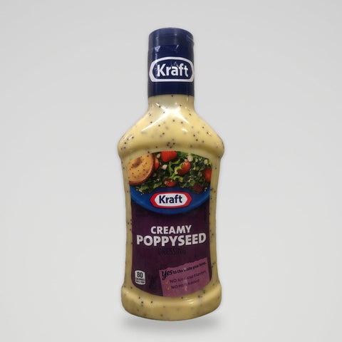 Kraft Creamy Poppyseed Salad Dressing, 16 oz