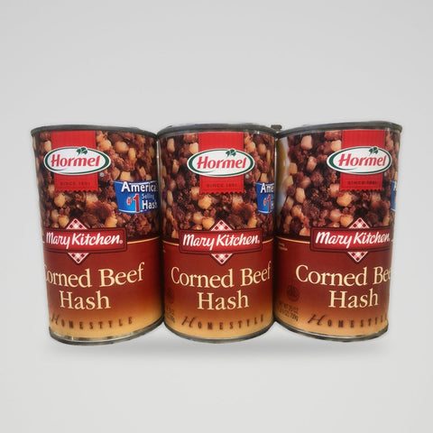 3 Cans of Hormel Mary Kitchen Corned Beef Hash Sandwich Meat, 25 oz