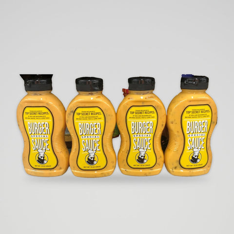 4 Bottles of Todd Wilbur's Top Secret Recipes Burger Special Sauce, 10 oz