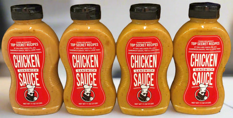 4 BOTTLES Todd Wilbur's Top Secret Recipes Chicken Sandwich Sauce 10 oz Chikfila