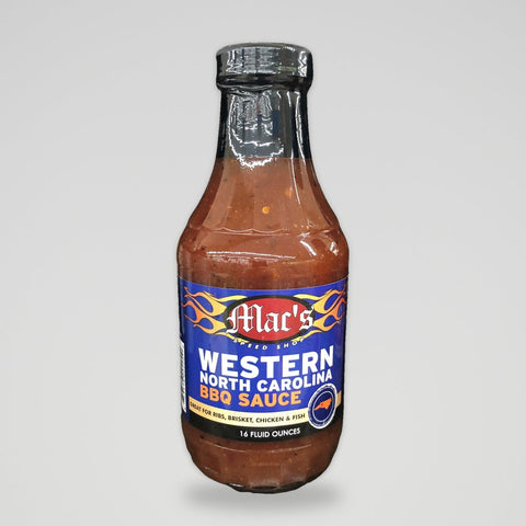 Mac's Speed Shop Western North Carolina BBQ Sauce, 16 oz