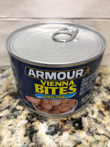 8 Cans of Armour Star Vienna Sausage Bites, 10 oz