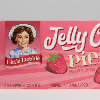 Little Debbie Strawberry Jelly Creme Pies 10 oz Sweet Rolls Cookie