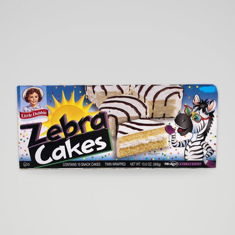 Little Debbie Zebra Cakes 13 oz Sweet Rolls Cookie Pie 10 Icing