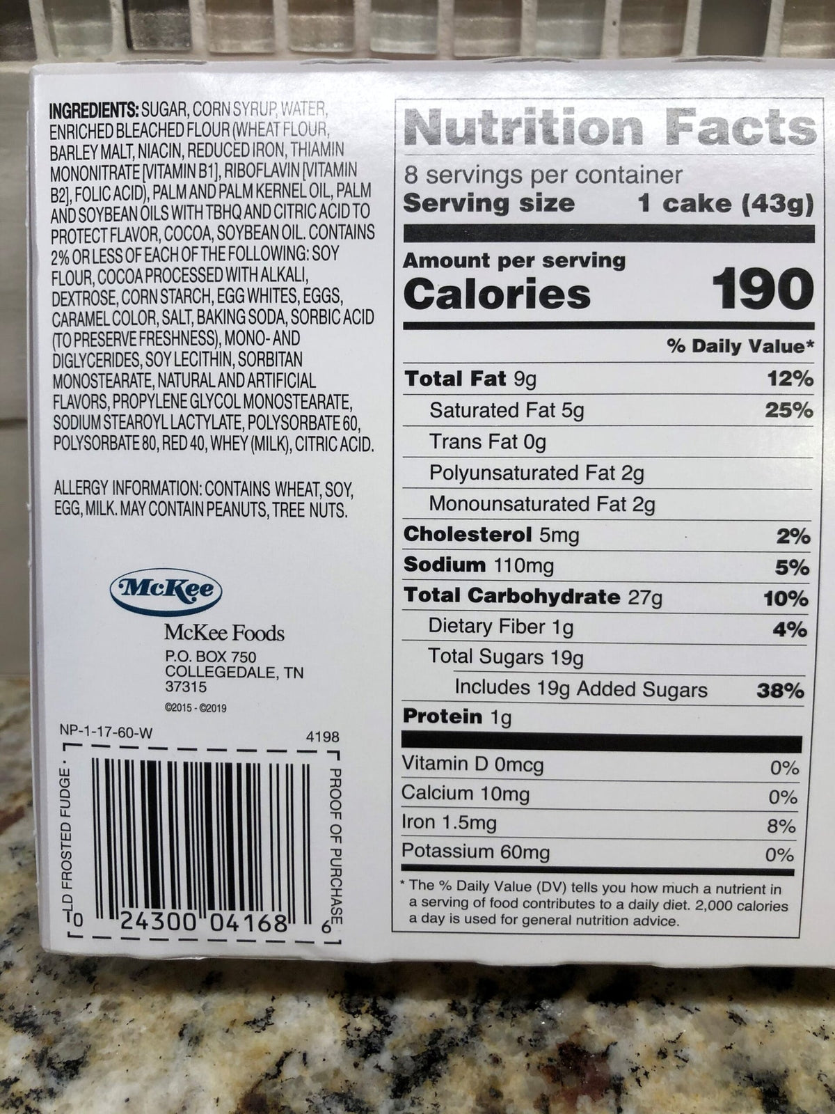 Little Debbie Cosmic Brownies, 13 oz