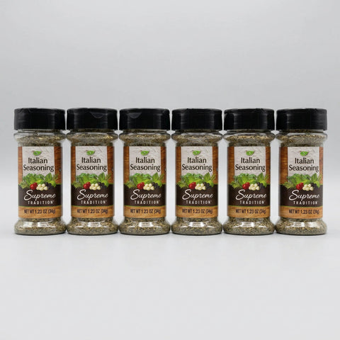 6 Jars of Supreme Tradition Italian Seasoning, 1.23 oz