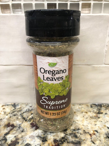 6 Jars of Supreme Tradition Oregano Leaves Seasoning, 1.23 oz