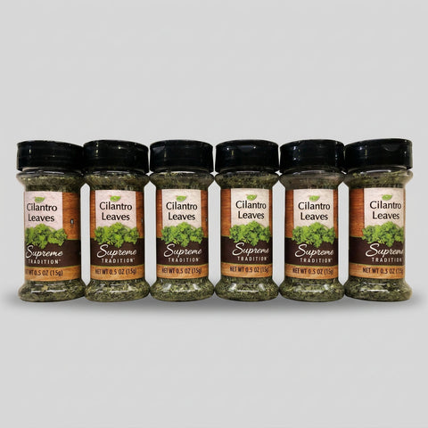 6 Jars of Supreme Tradition Cilantro Leaves Seasoning ., 5 oz