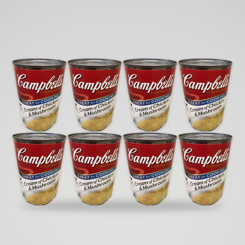 8 Cans of Campbell's Condensed Cream of Chicken & Mushroom Soup, 10.5 oz