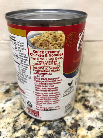 8 Cans of Campbell's Condensed Cream of Chicken & Mushroom Soup, 10.5 oz