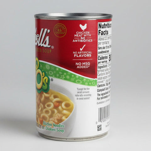 4 CANS Campbell's Condensed Chicken NoodleO's Soup 10.5 oz Can