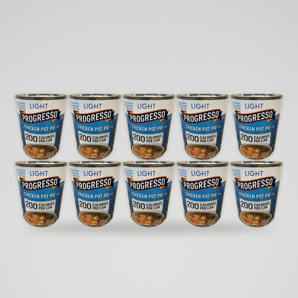 Progresso Light Low Fat Chicken Pot Pie Style Soup, 18.5 oz Cans