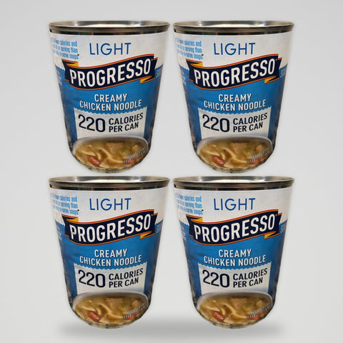 Progresso Light Creamy Chicken Noodle Soup, 18.5 oz Cans