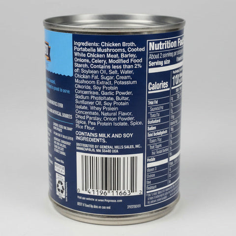 10 Cans of Progresso Traditional Creamy Chicken & Mushroom with Barley Soup, 18.5 oz