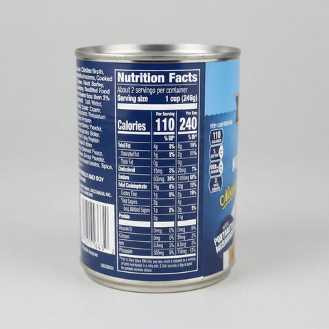 4 CANS Progresso Traditional Creamy Chicken & Mushroom with Barley Soup 18.5 oz Can