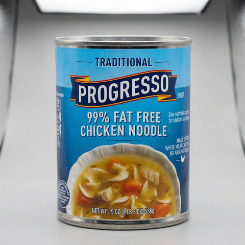 10 Cans of Progresso Traditional 99% Fat Free Chicken Noodle Soup, 19 oz