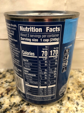 10 Cans of Progresso Traditional Homestyle Chicken w Vegetables Pearl Pasta Soup, 19 oz