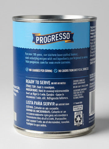 4 CANS Progresso Traditional Manhattan Clam Chowder Soup 19 oz Can