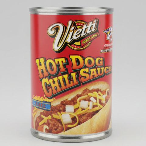 6 CANS Vietti Hot Dog Chili Sauce Original Recipe 10 oz Can Hamburger