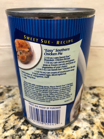 5 Cans of Sweet Sue Chicken Broth, 14.5 oz