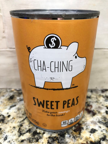 6 Cans of Cha Ching Sweet Green Peas, 15 oz