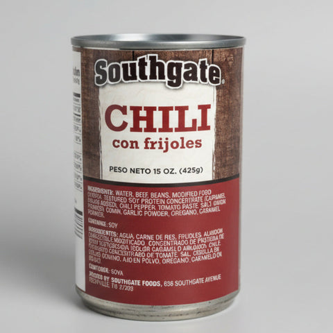 6 CANS SouthGate Foods Chili with Beans 15 oz Can Sauce Recipe