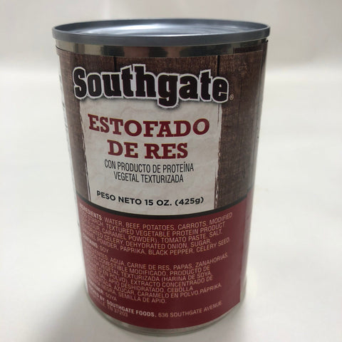 6 Cans of Southgate Beef Stew, 15 oz