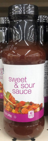 4 Bottles of Food Lion Sweet & Sour Sauce, 12 oz