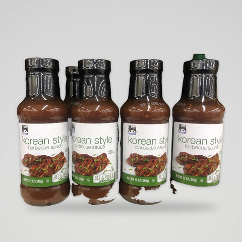 4 Bottles of Food Lion Korean Style Barbecue Sauce, 12 oz