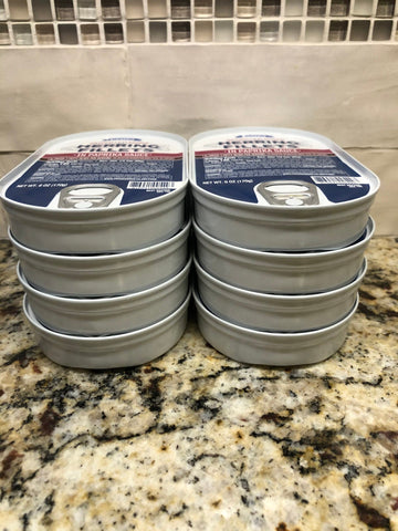 8 CANS Pampa Herring Fillets in Paprika Sauce 6 oz Can Tin Sardines (Copy)