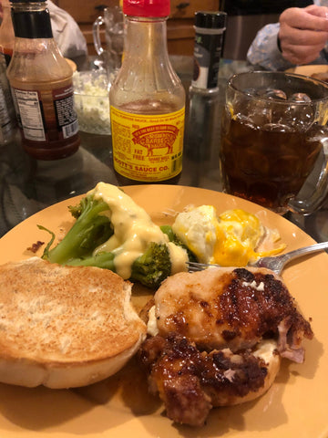 2 BOTTLES Scott's Spicy Fat & Sugar Free Homemade Barbecue Sauce BBQ