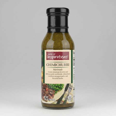 Taste of Inspirations Chimichurri Marinade Sauce 12 oz Pork Beef Argentina