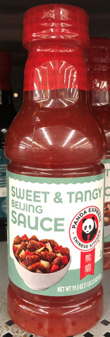 3 BOTTLES Panda Express Sweet & Tangy Beijing Sauce 19.5 OZ Jar Chicken Beef Pork