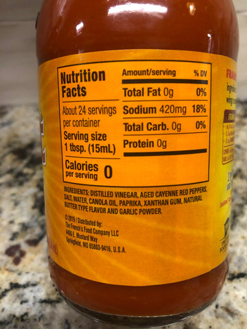 3 Bottles of Frank's Red Hot Buffalo Wings Sauce, 12 oz